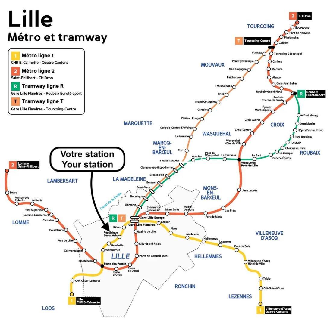 Lille Hypercentre - Bright Apartment! מראה חיצוני תמונה